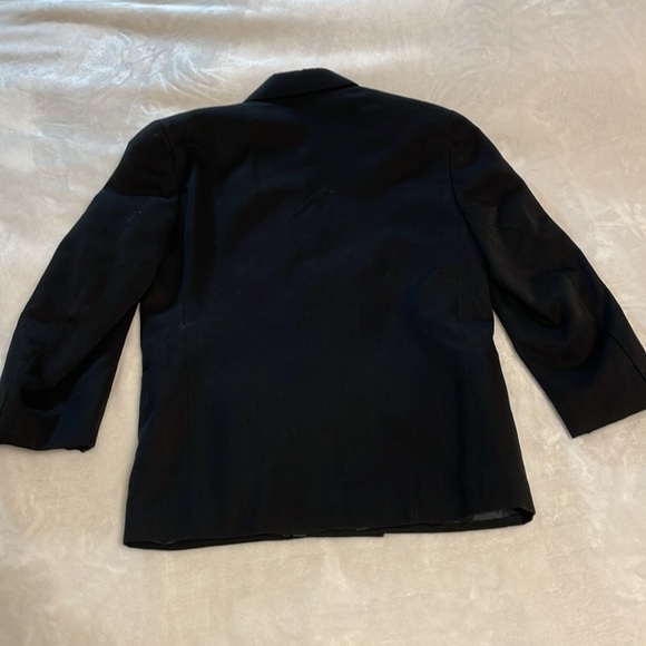 Boys double breasted black blazer, size 11. - Picture 2 of 9